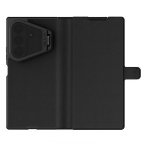 Husa pentru Samsung Galaxy Z Fold8 Ultra F976, Nillkin, Qin Prop, Neagra