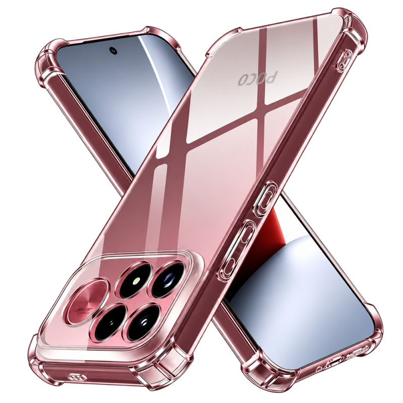 Husa pentru Xiaomi Poco F9 Ultra, Techsuit, Shockproof Clear, Transparenta