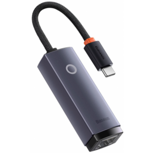 Placa Retea Baseus Lite, RJ45, USB-C, Gri WKQX000313