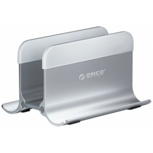 Suport Vertical Orico NPB2-SV-BP-HU, pentru Laptop cu grosime 40mm, Argintiu